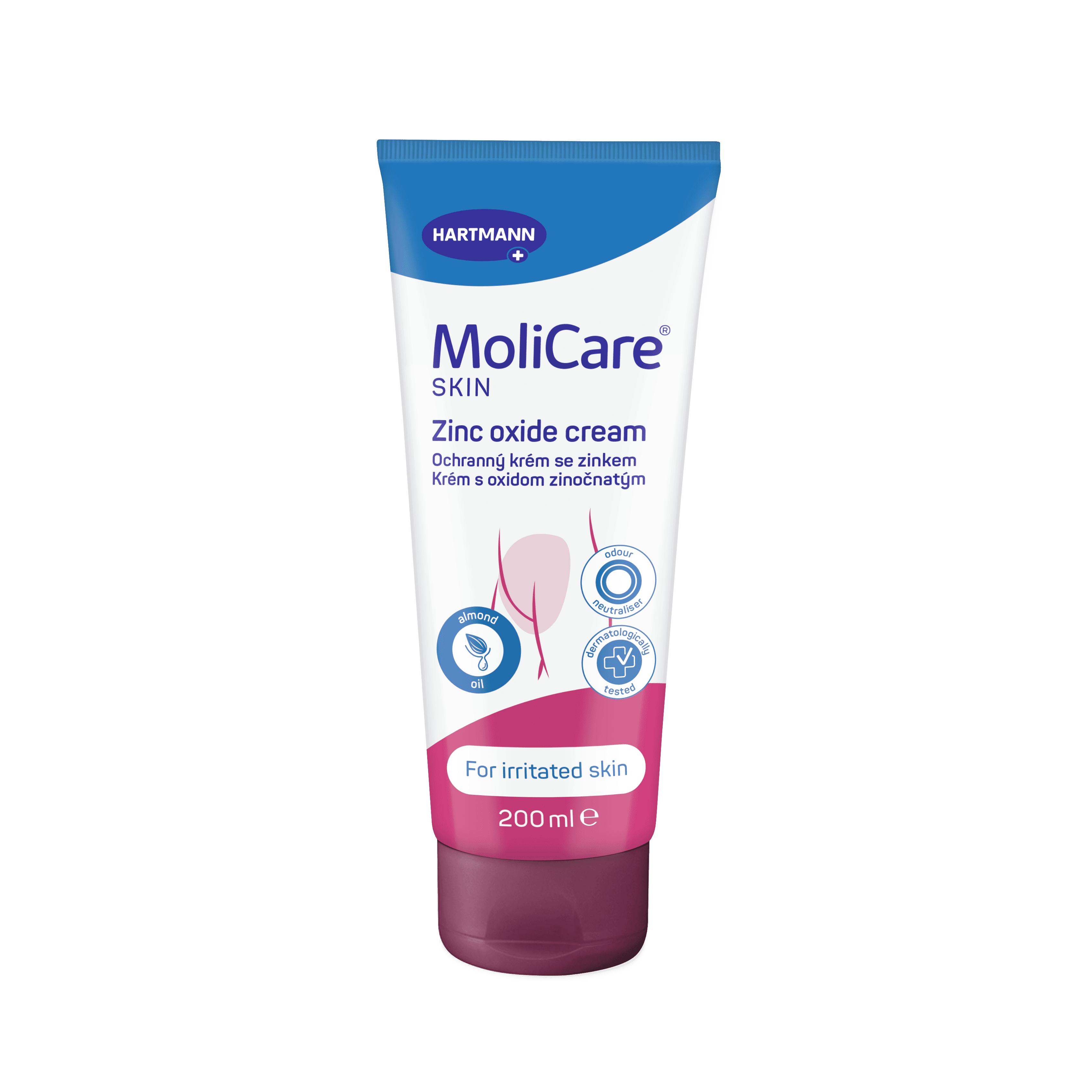 MoliCare Skin Ochr. krém se zinkem 200ml