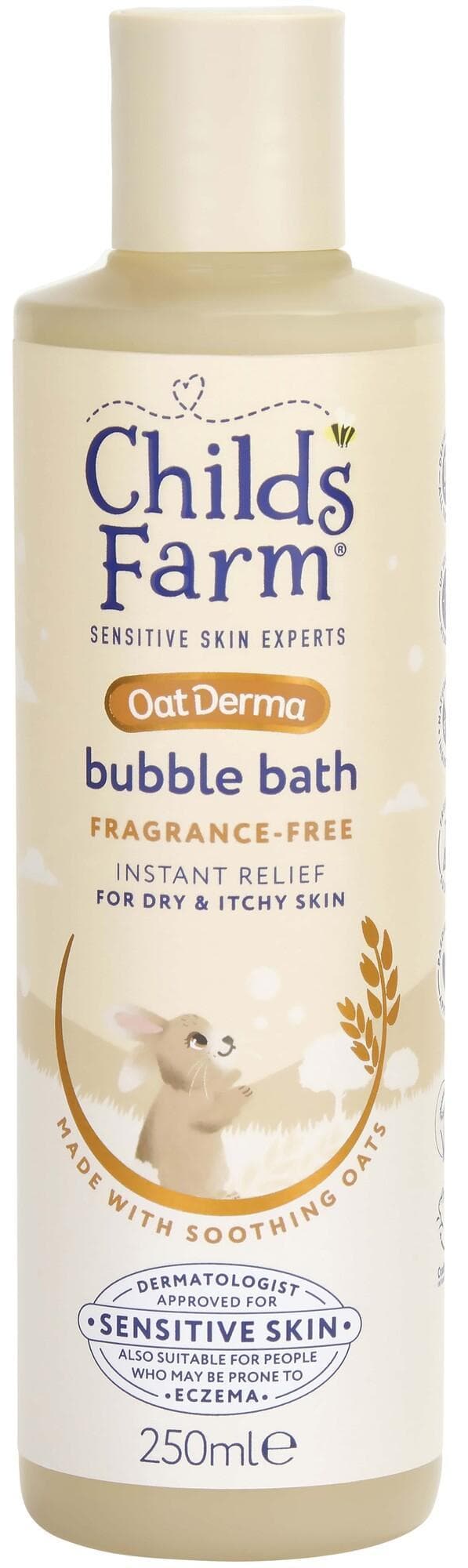 Childs Farm Oat Derma bublinková koupel bez parfemace