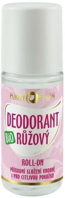 Purity Vision BIO Růžový deodorant roll-on