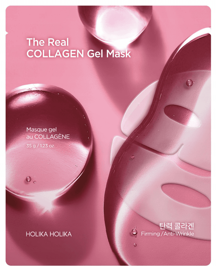 Holika Holika The Real Collagen gelová pleťová maska
