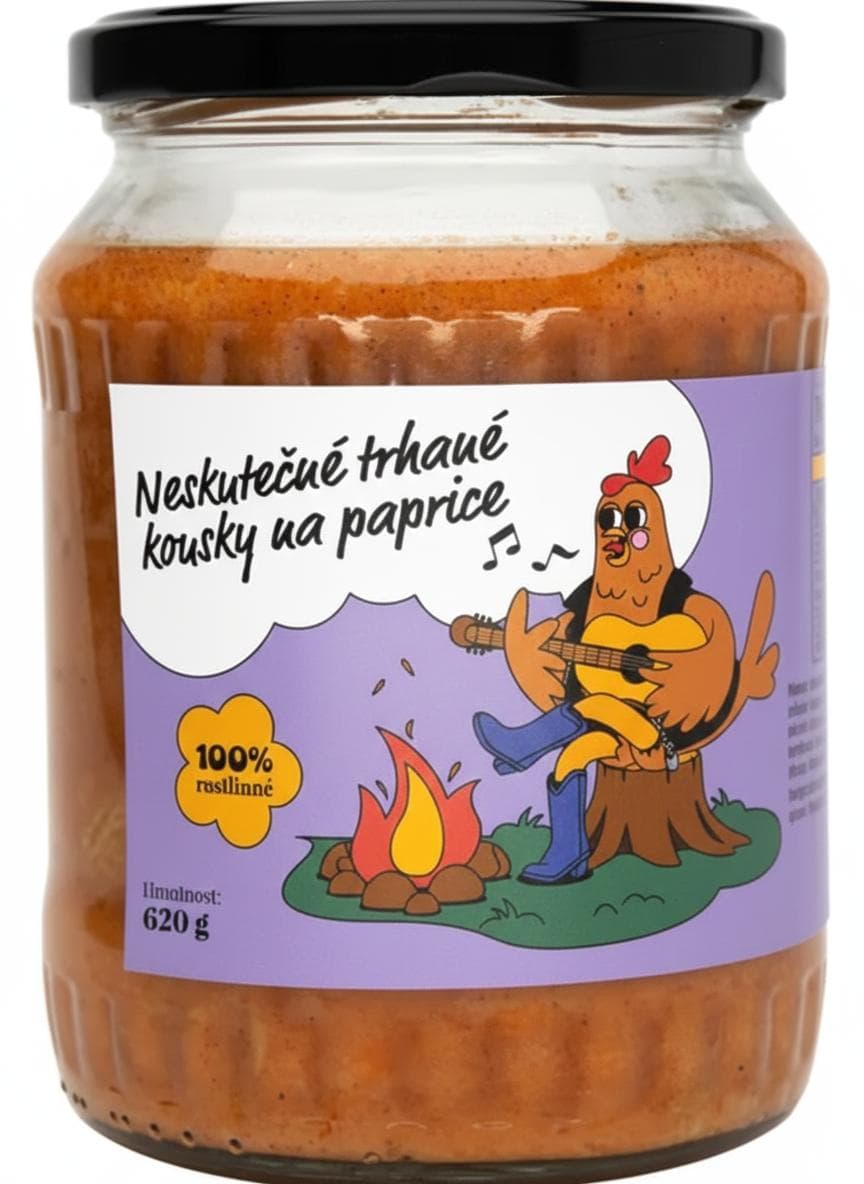 Bezmasna Neskutečné trhané kousky na paprice