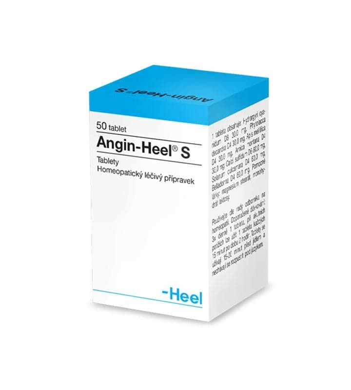 ANGIN-HEEL S Tableta 50