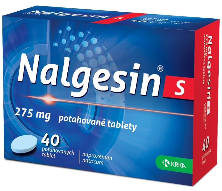 NALGESIN S 275MG Potahovaná tableta 40X1