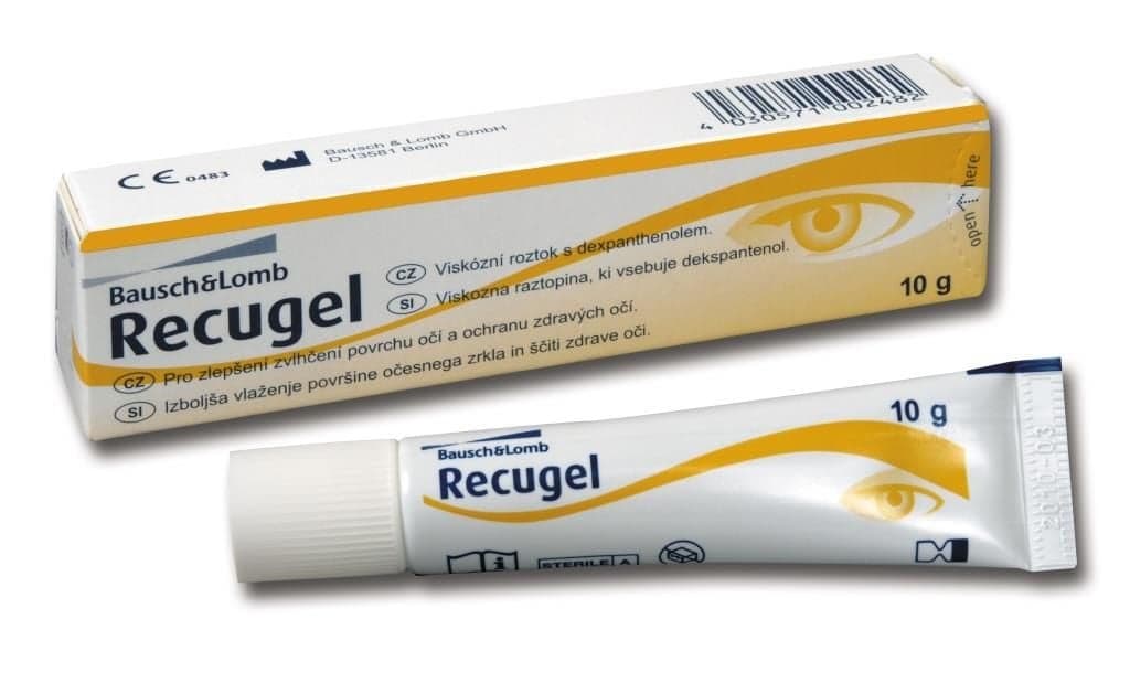 Recugel oční gel 10g Bausch&Lomb
