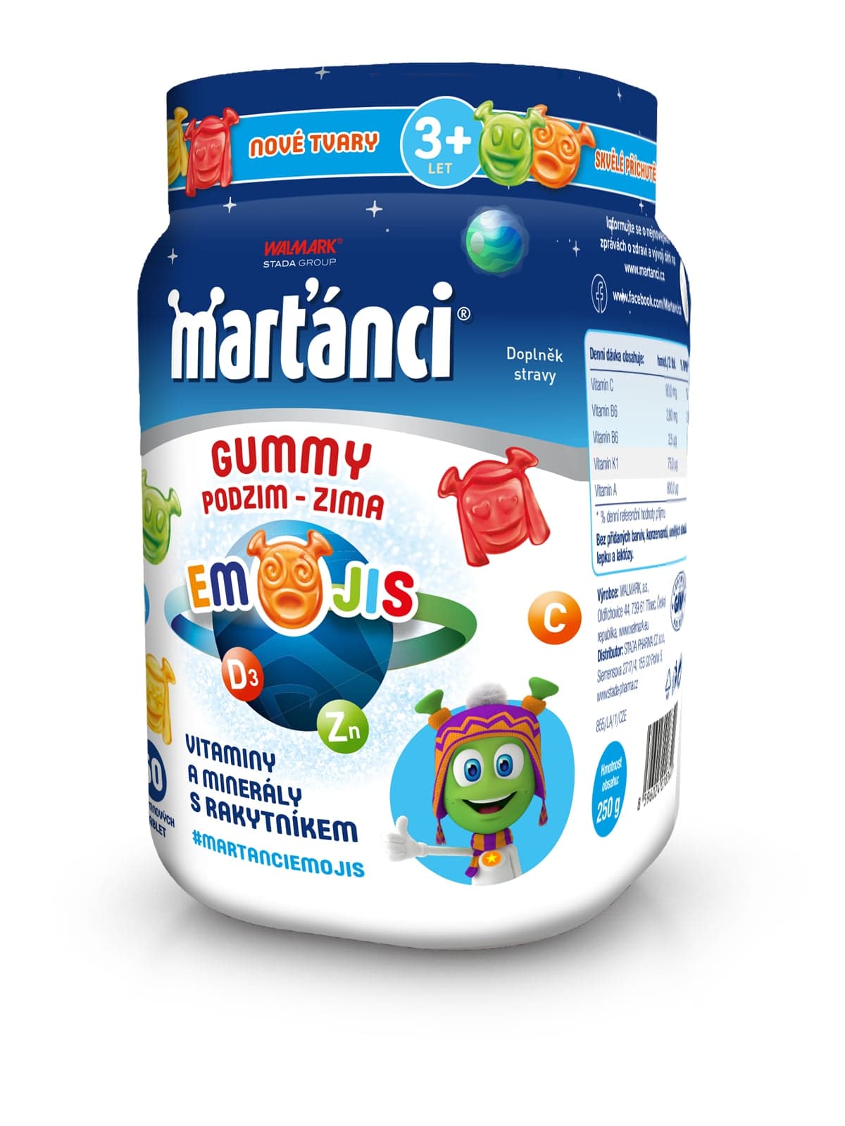 Marťánci Gummy podzim-zima tbl.50