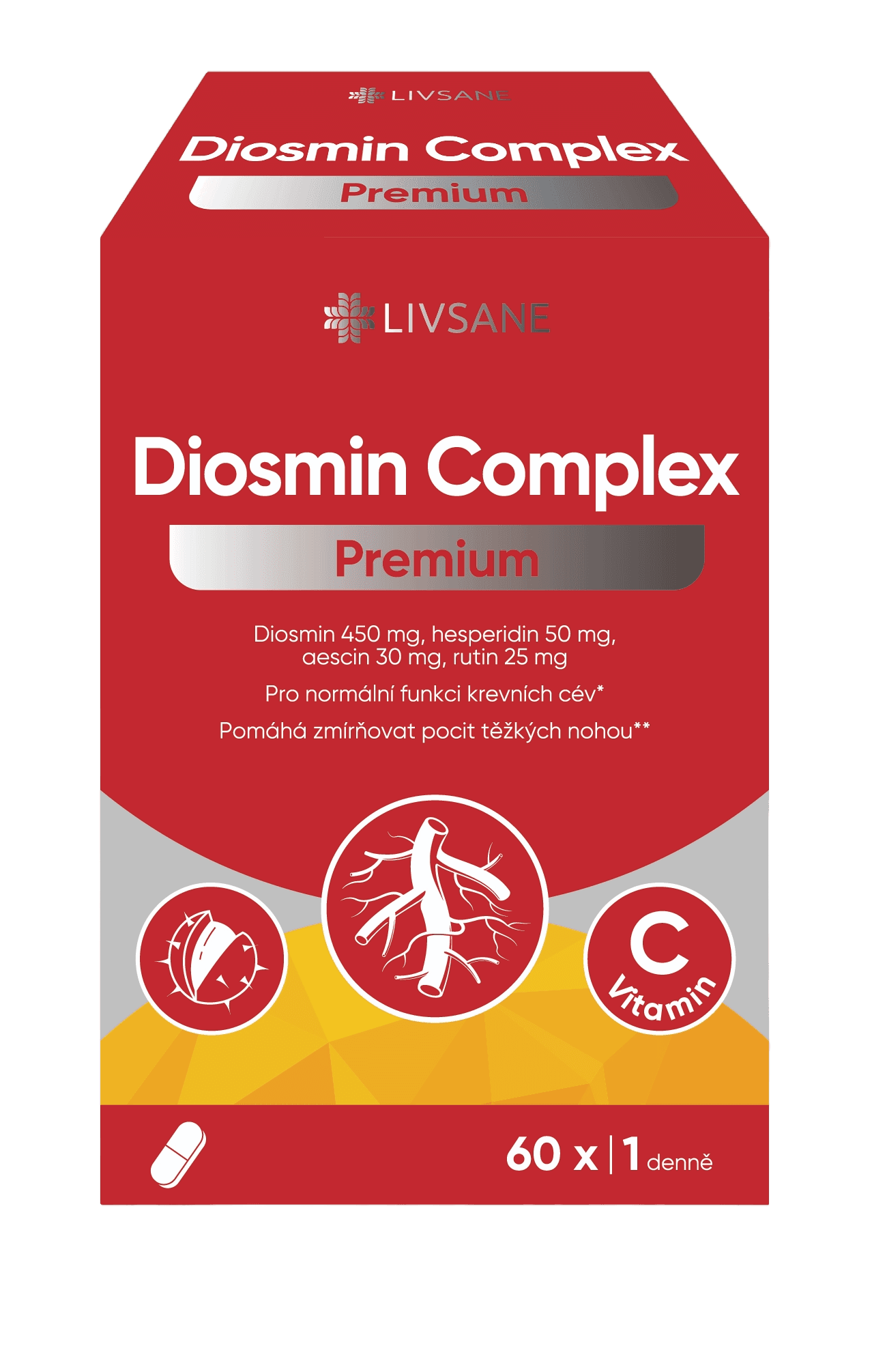 LIVSANE Diosmin Complex Premium tbl.60