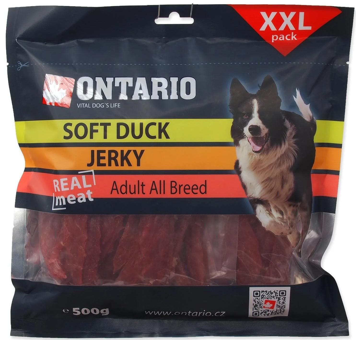 Ontario Kachní měkké sušené pamlsky pro psy