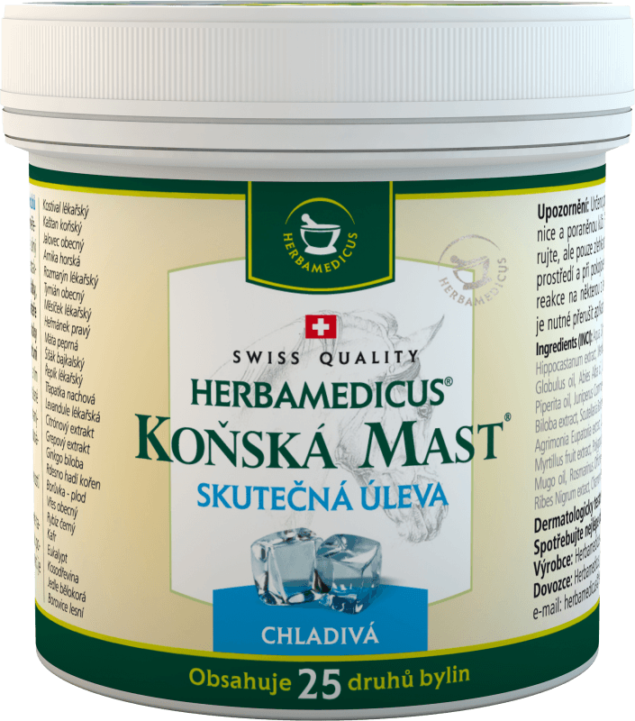 Herbamedicus Koňská mast chladivá 250ml
