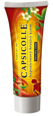 CAPSICOLLE kapsaicinový krém extra hřejivý 50g