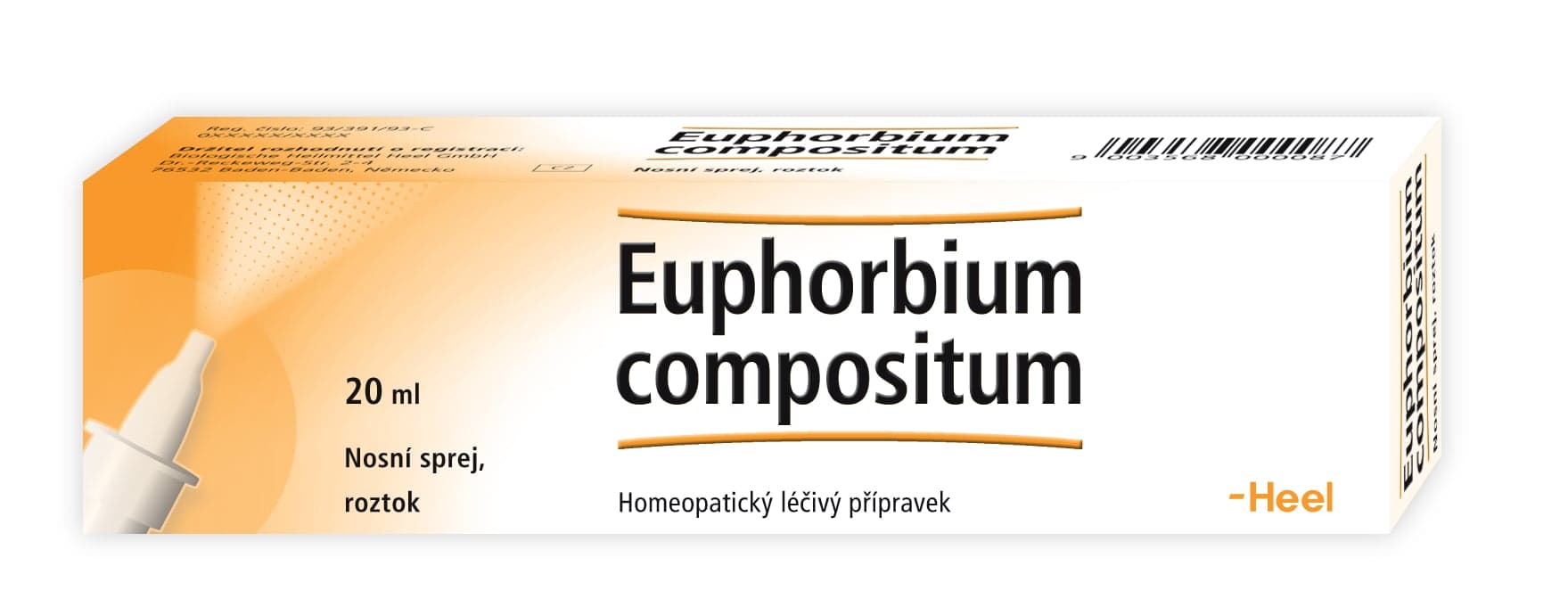 EUPHORBIUM COMPOSITUM HEEL Nosní sprej, roztok 20ML
