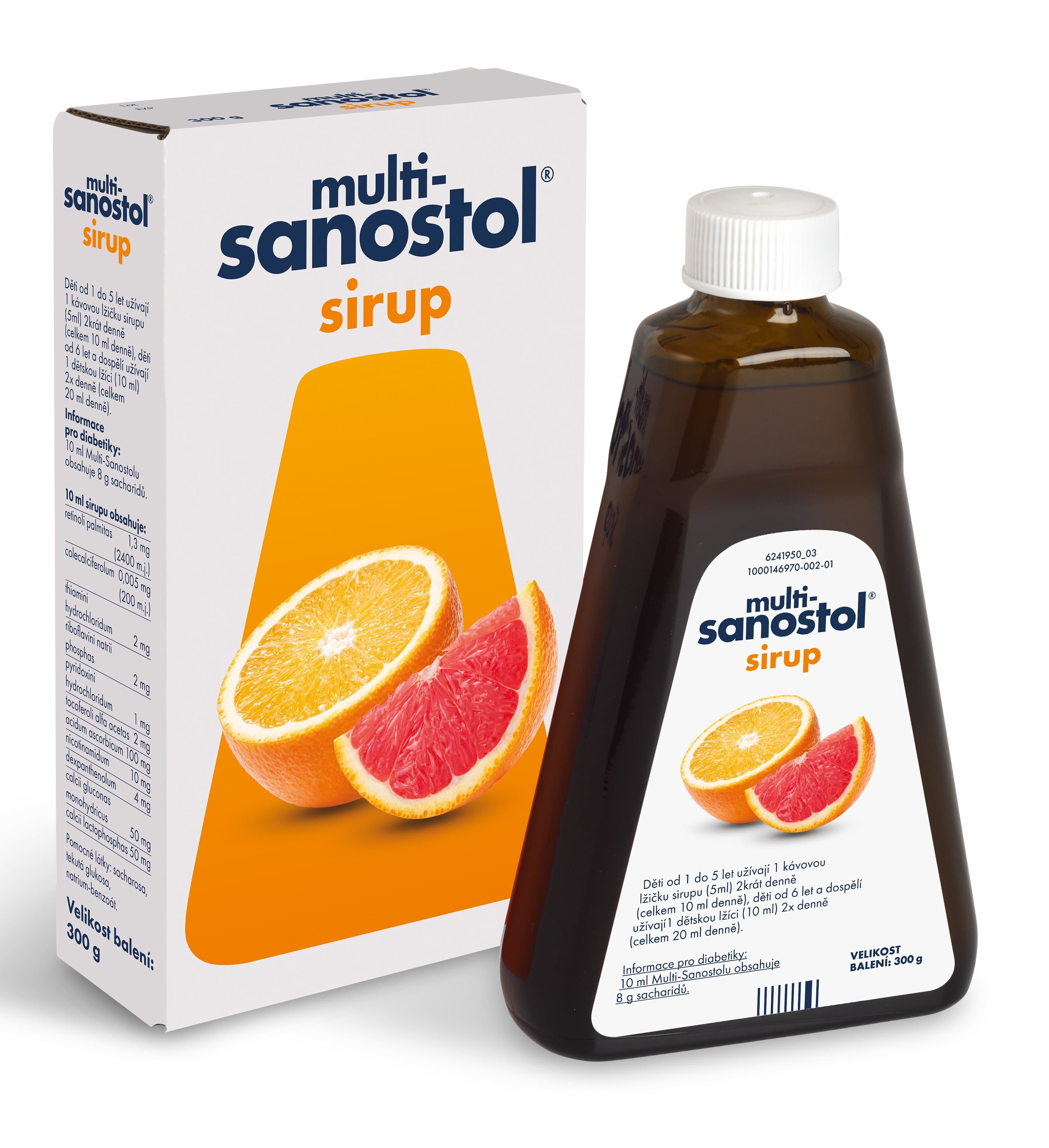MULTI-SANOSTOL sirup 1X300G