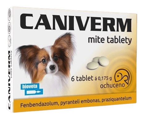 Caniverm mite tbl.6x0.175g a.u.v.