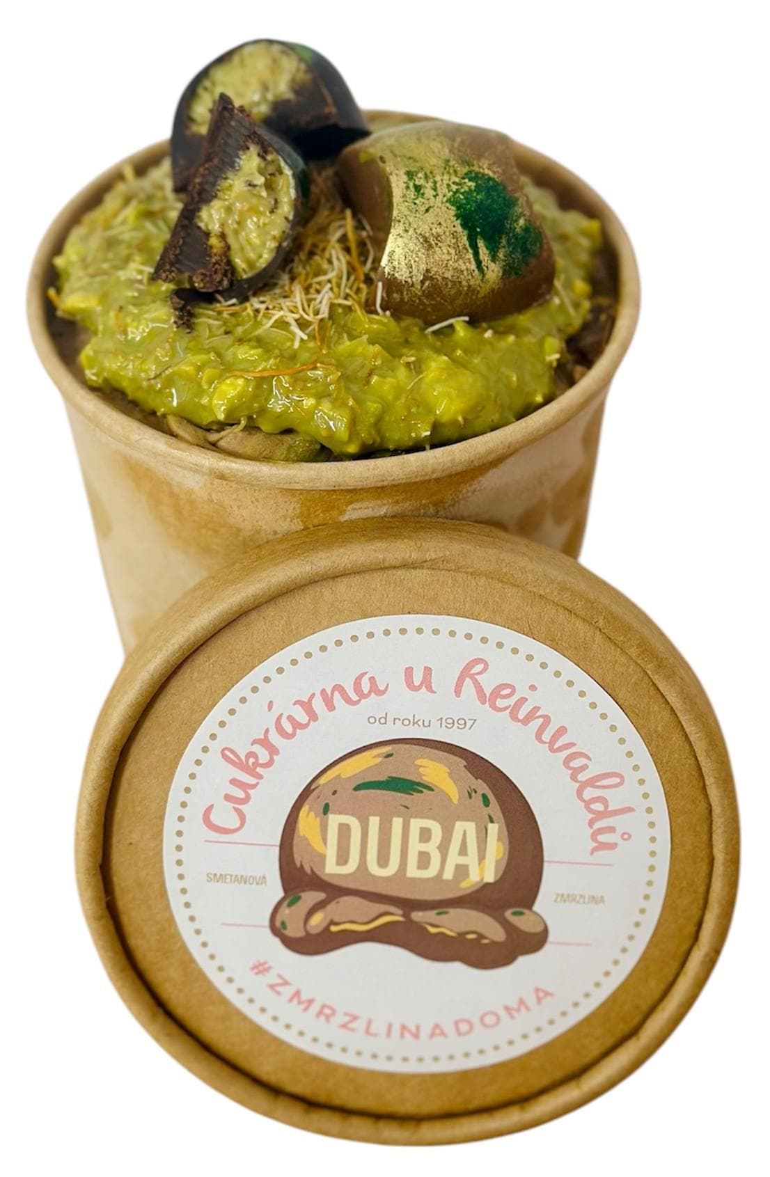Cukrárna u Reinvaldů Dubai zmrzlina