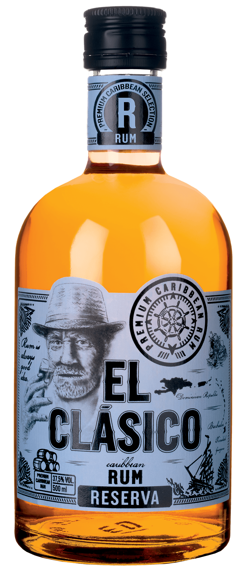 El Clasico Reserva Rum 37,5% obj.