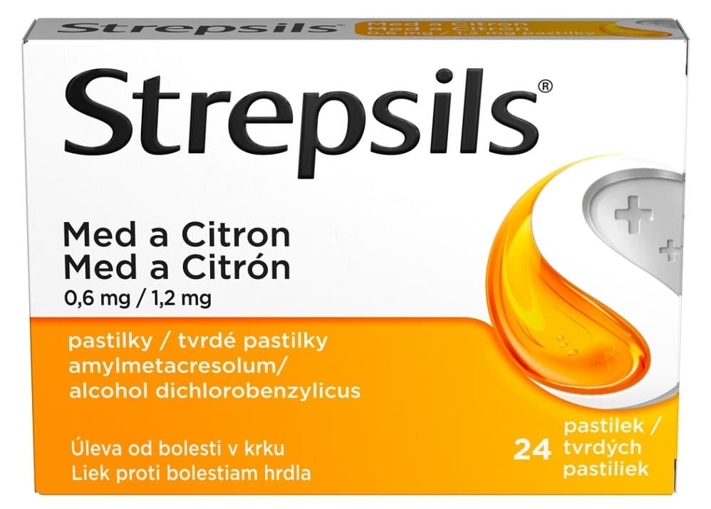 STREPSILS MED A CITRON 0,6MG/1,2MG pastilka 24
