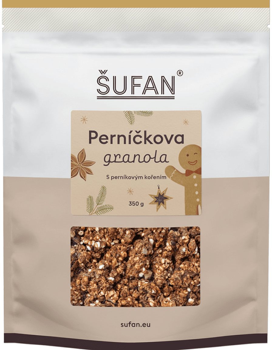 Šufan Perníčkova granola s perníkovým kořením