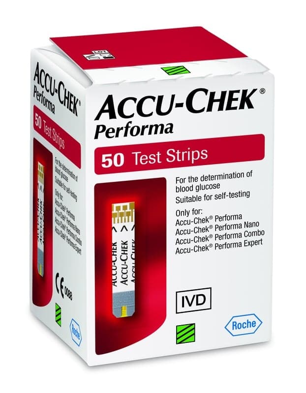 PROUŽKY DIAGNOSTICKÉ ACCU-CHEK PERFORMA 50 50 KS