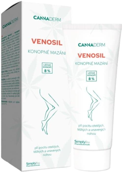 Cannaderm Venosil konopné mazání 100ml