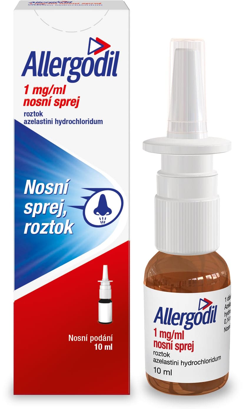 ALLERGODIL 1MG/ML Nosní sprej, roztok 1X10ML