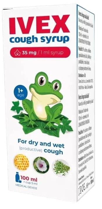 IVEX sirup na kašel od 1 roku 200ml
