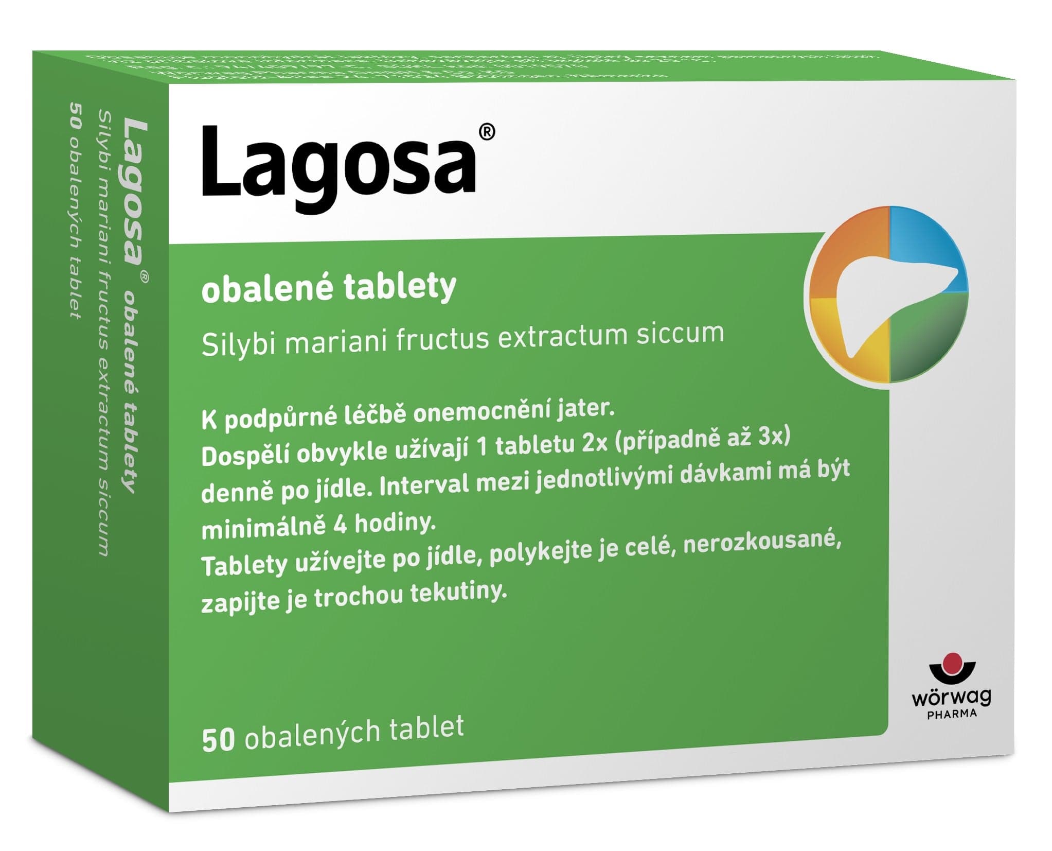 LAGOSA Obalená tableta 50