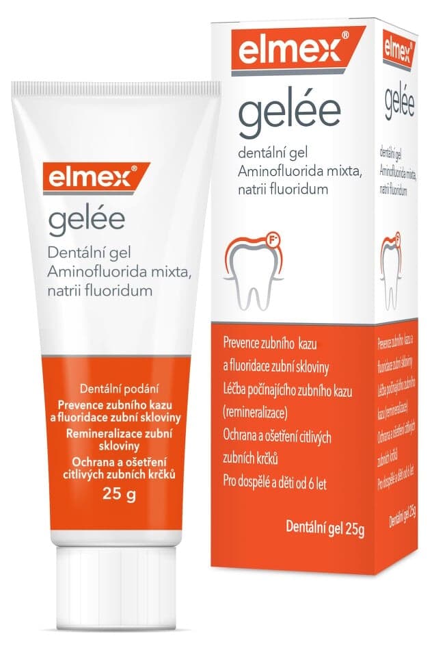 ELMEX GELÉE 33,19MG/G+22,1MG/G Dentální gel 25G