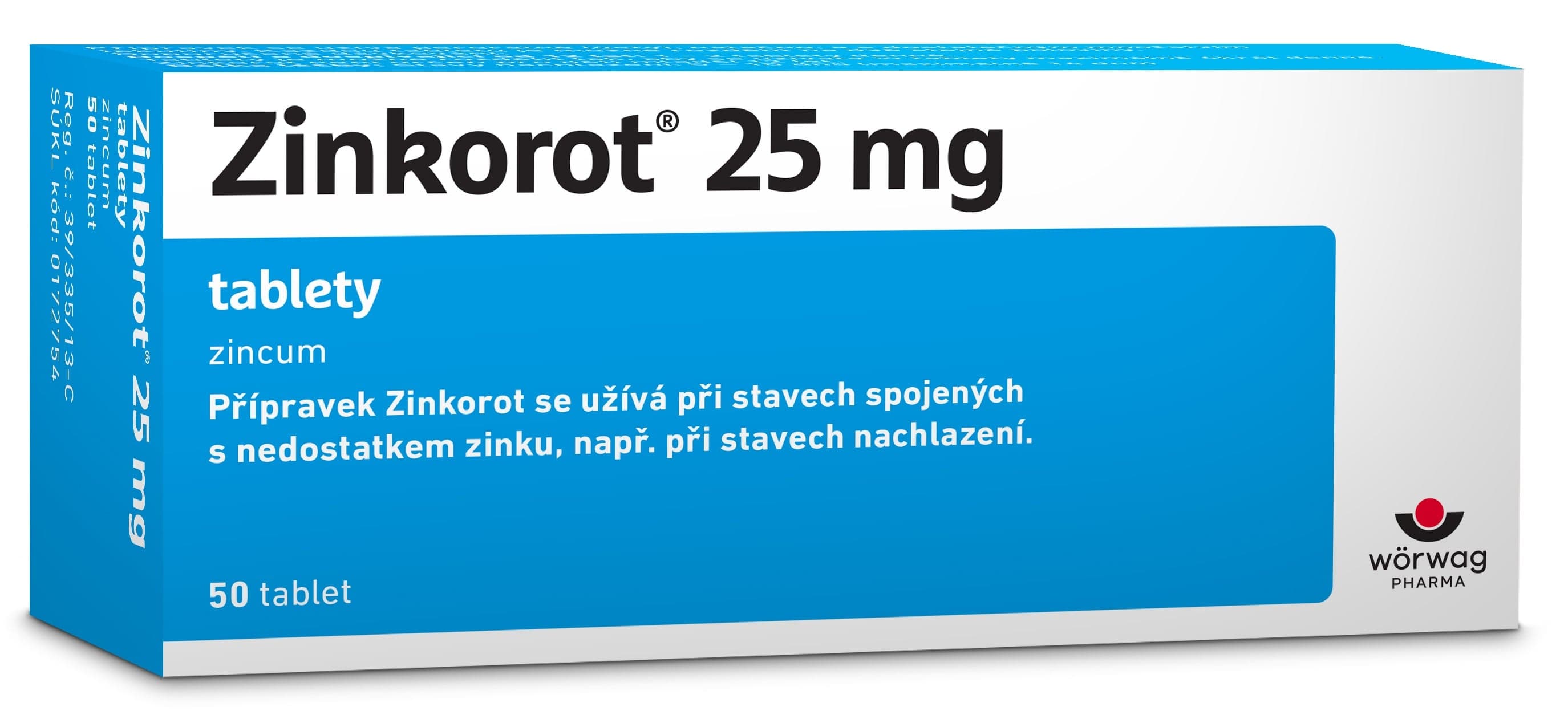 ZINKOROT 25MG Tableta 50