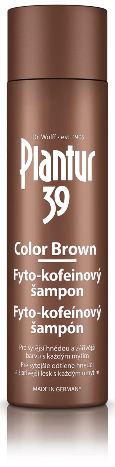 Plantur39 Color Brown Fyto-kofeinový šampon 250ml