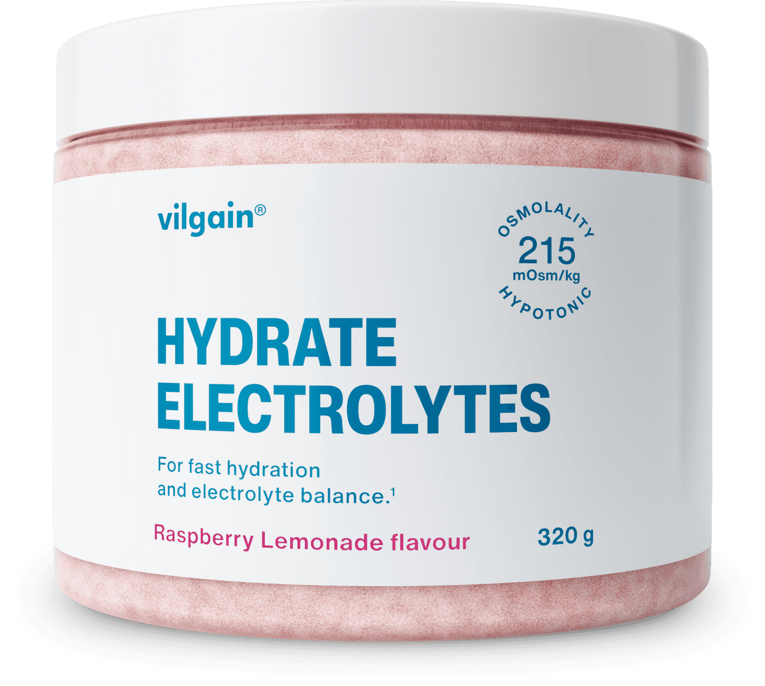 Vilgain Hydrate Elektrolyty s příchutí maliny