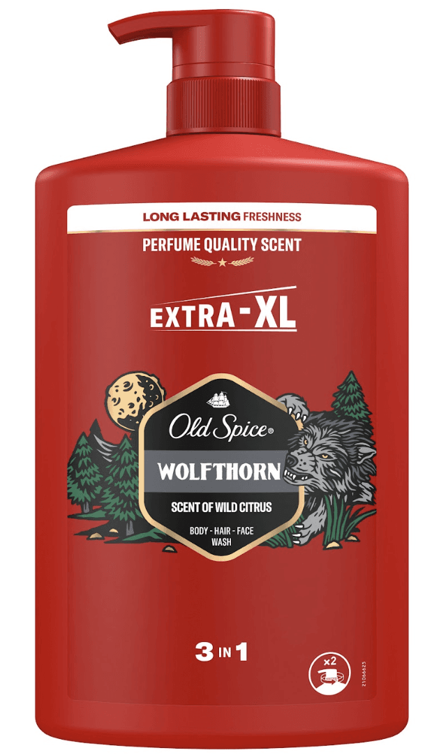Old Spice Wolfthorn sprchový gel a šampon
