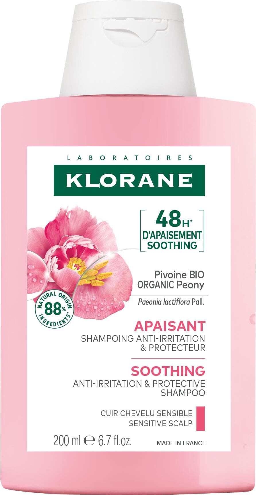 KLORANE Šampon s BIO pivoňkou 200ml