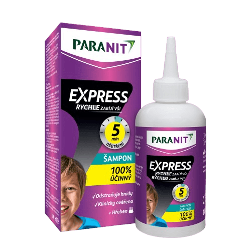 Paranit Express Šampon 100ml+hřeben