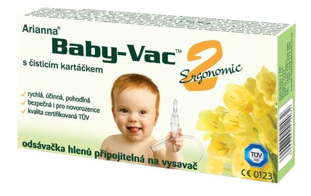 Arianna Baby-Vac 2 s čistic.kart. odsávačka hlenů