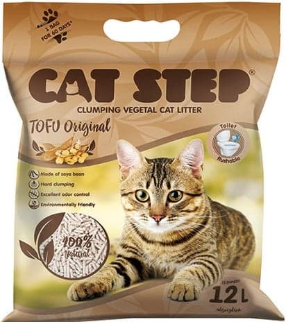Cat Step Tofu Original hrudkující podestýlka pro kočky