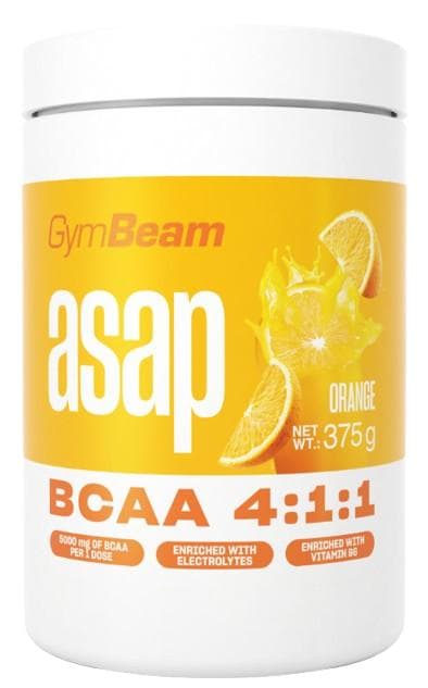GymBeam ASAP BCAA nápoj v prášku pomeranč