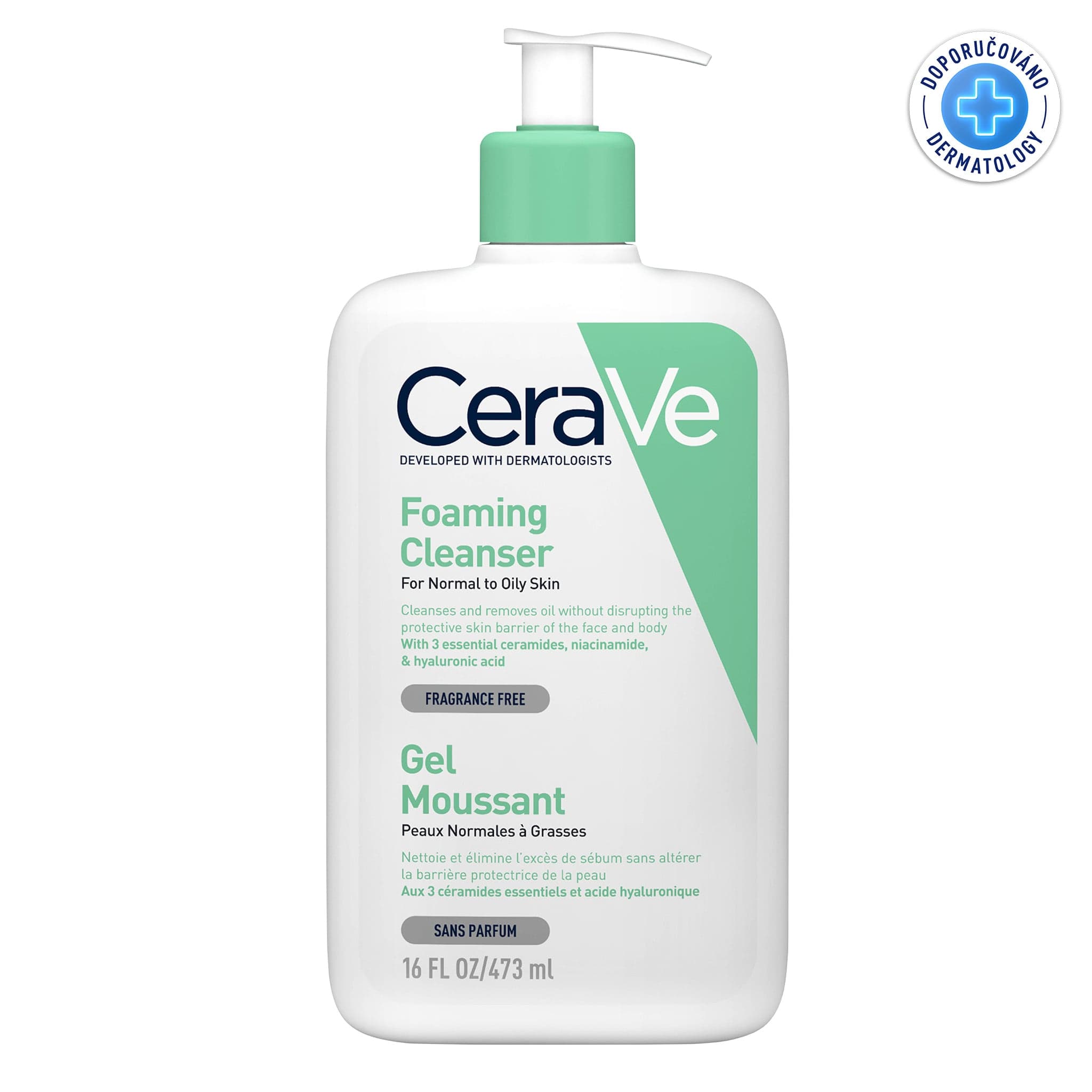CERAVE Čisticí pěnící gel 473ml