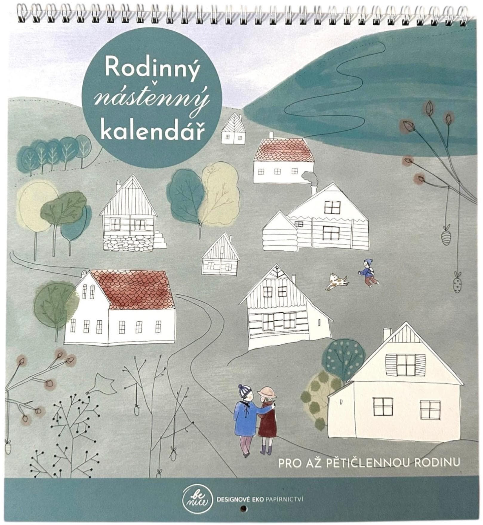 Be Nice EKO Rodinný nástěnný kalendář
