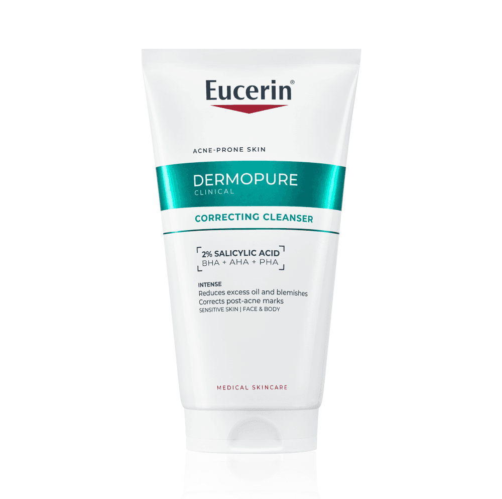 Eucerin DermoPure CLINICAL exfoliační čisticí gel 150ml
