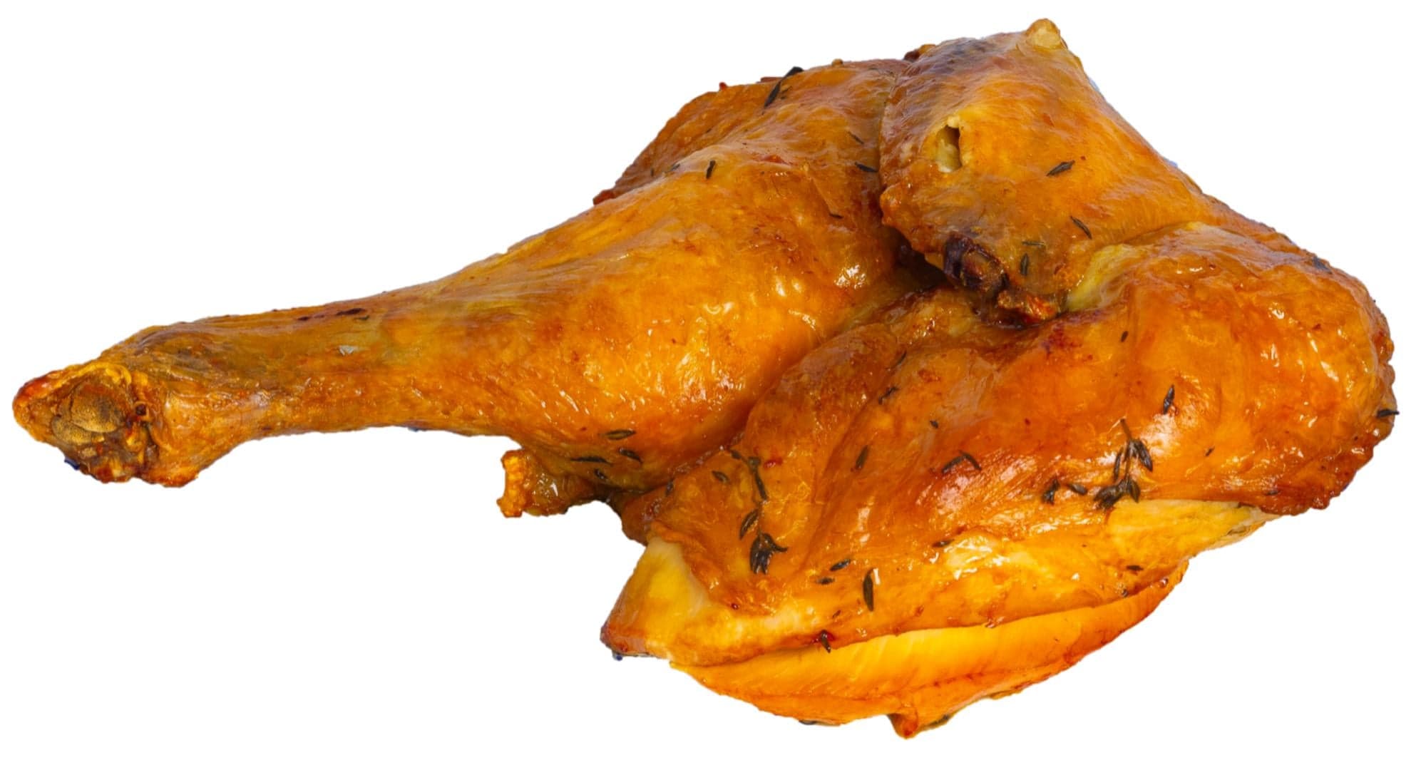 Dobré řeznictví 1/2 kukuřičného kuřete sous-vide