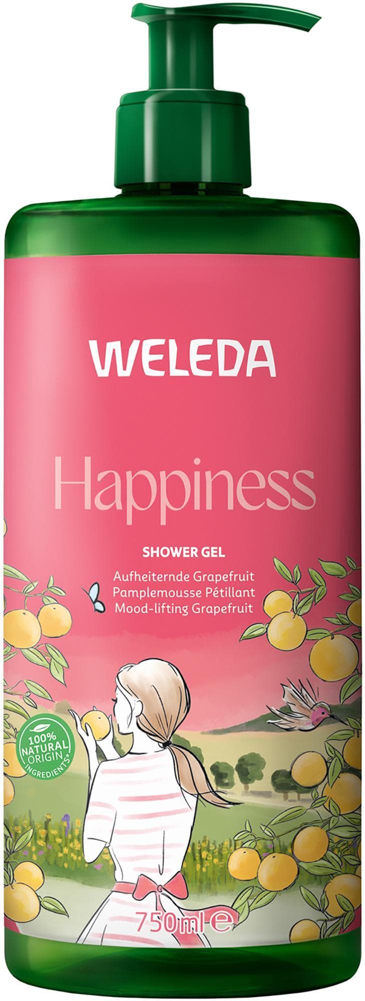 Weleda Happiness grepový sprchový krém
