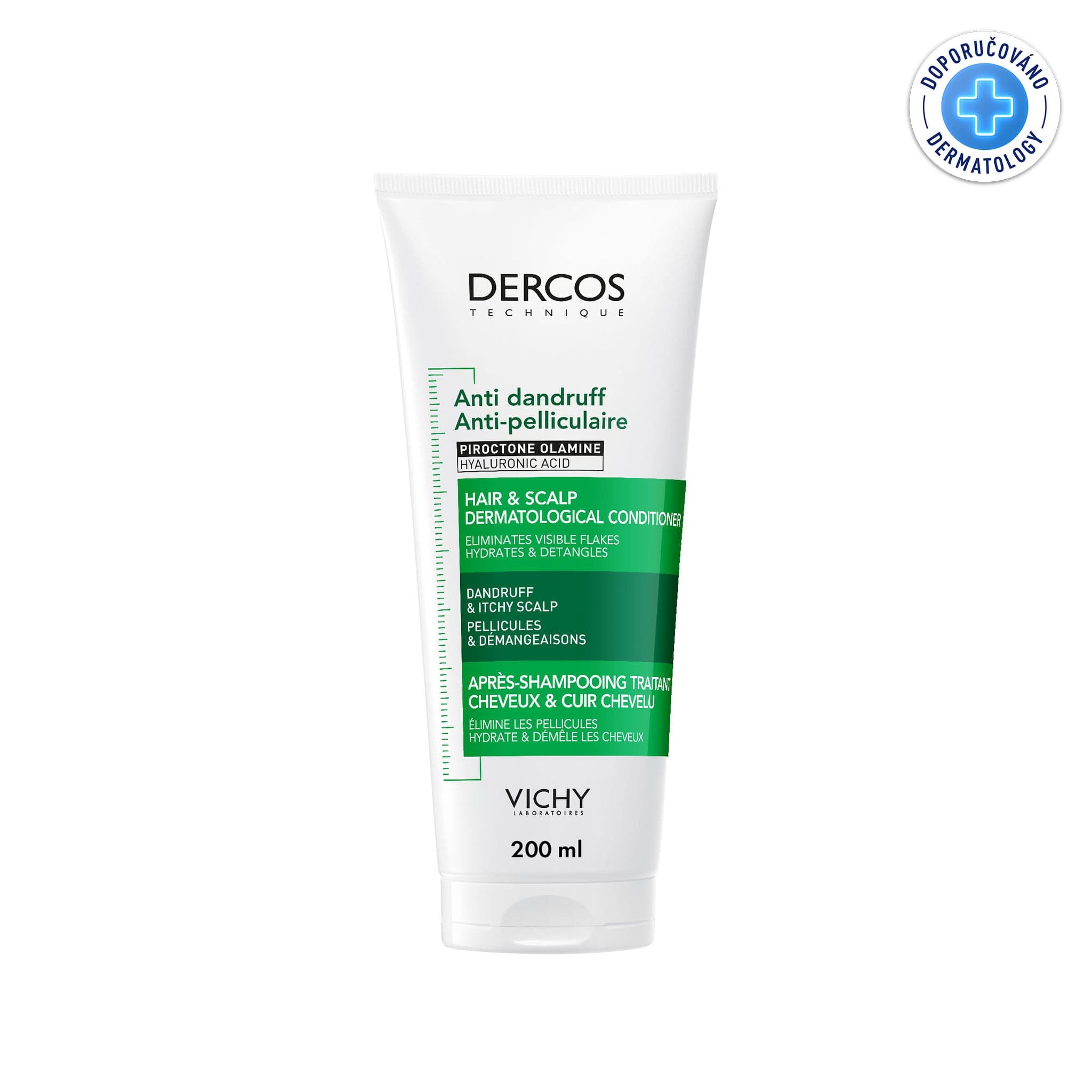 VICHY DERCOS Kondicionér proti lupům 200ml