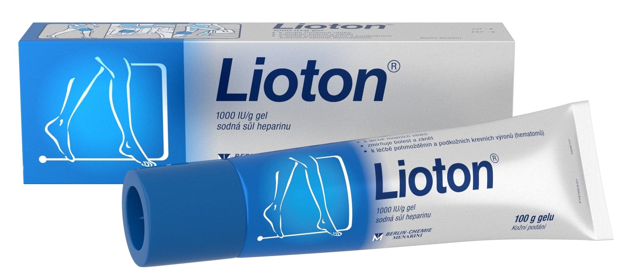 LIOTON 1000IU/G gel 100G
