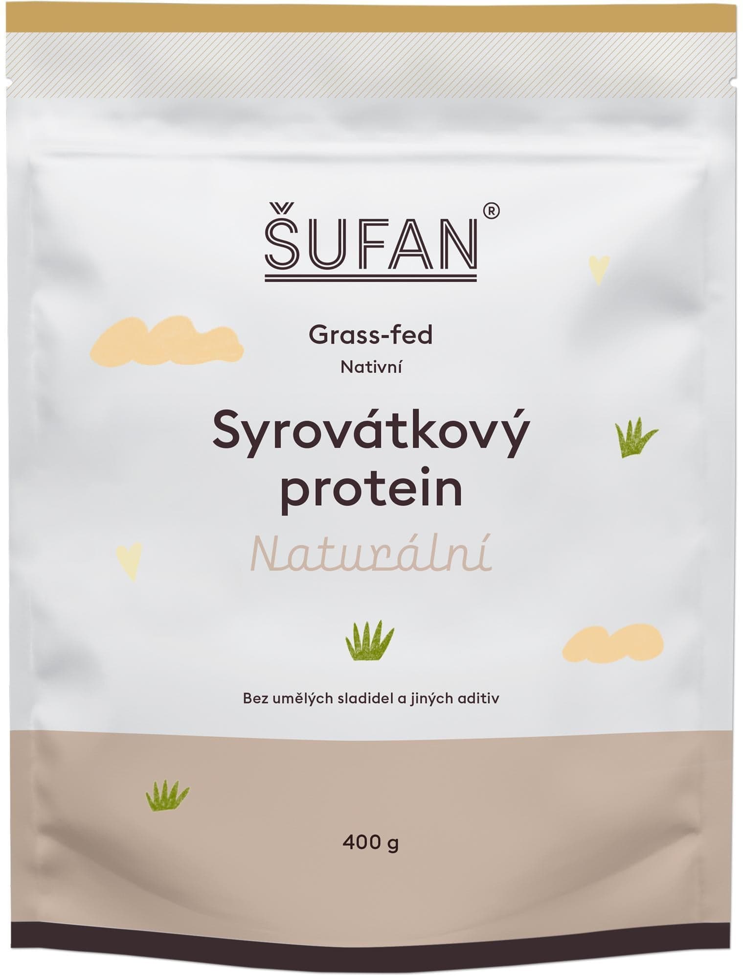Šufan Syrovátkový protein naturální