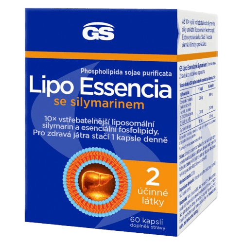 GS Lipo Essencia se silymarinem cps.60