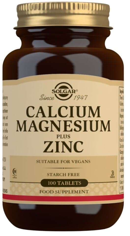 Solgar Calcium Magnesium Zinc tbl.100