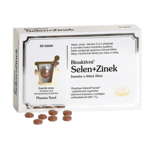 Pharma Nord Bioaktivní Selen+Zinek tbl.60