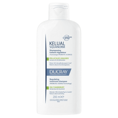 DUCRAY Kelual Squanorm Šampon mastné lupy 200ml