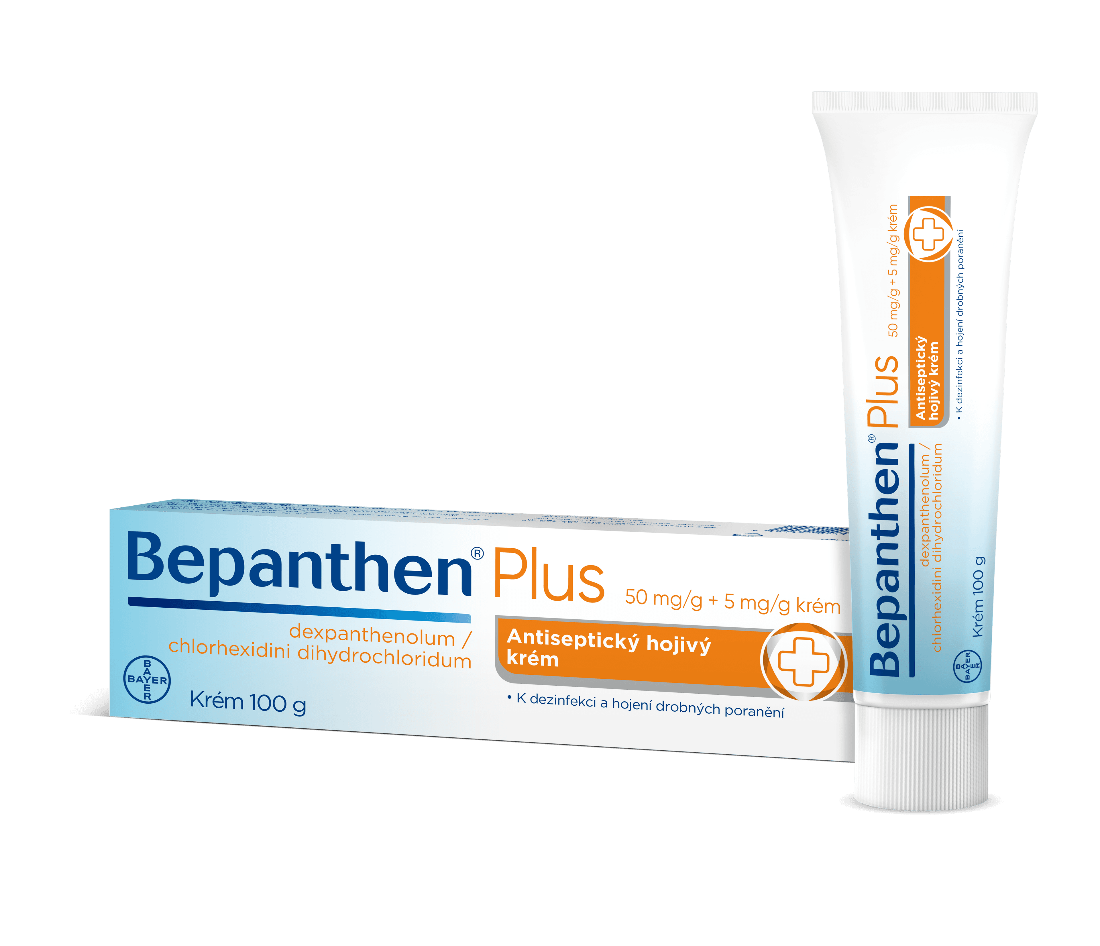 BEPANTHEN PLUS 50MG/G+5MG/G krém 100G