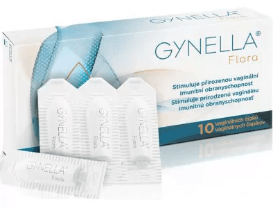 GYNELLA Flora 10 vaginálních čípků
