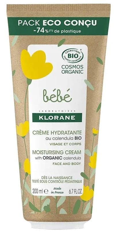KLORANE BEBE Hydratační krém s Bio měsíčkem 200ml